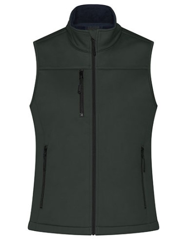 J-JN1169-Ladies Softshell Vest
